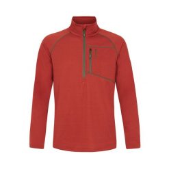 Polar 1/4 zip Protest Kody. Czerwone bluzy z polaru Protest, na zimę, bez wzorów, z polaru, bez kaptura. W wyprzedaży za 181.85 zł.