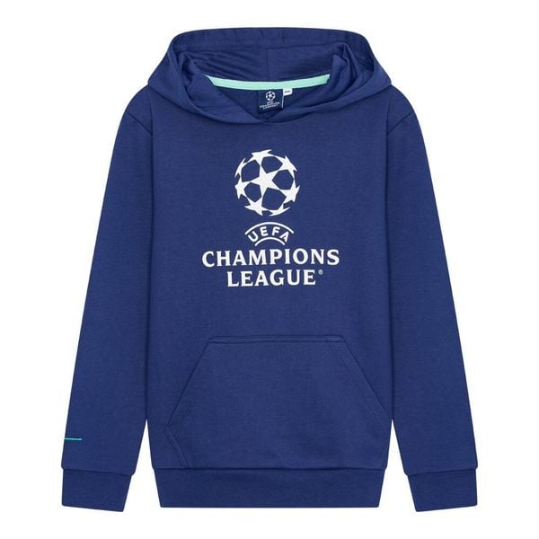 Bluza z kapturem dla dorosłych Champions League. Niebieskie bluzy z kapturem CHAMPIONS LEAGUE, xl, bez wzorów, z bawełny, z kapturem. Za 229.99 zł.