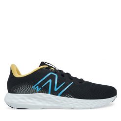Buty do biegania New Balance. Czarne buty do biegania New Balance, bez wzorów, bez zapięcia, do biegania. Za 229.99 zł.