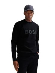 Hugo Boss Fashion Bluza w kolorze czarnym rozmiar: 3XL. Czarne bluzy Hugo Boss Fashion, xl, bez wzorów, bez kaptura. Za 436.45 zł.