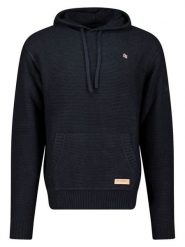 Geographical Norway Bluza "Faglio" w kolorze granatowym rozmiar: S. Niebieskie bluzy Geographical Norway, s, bez wzorów, ze splotem, z kapturem. Za 96.14 zł.