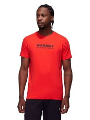 Mammut Koszulka w kolorze czerwonym rozmiar: S. Czerwone bezrękawniki Mammut, s, bez wzorów, z bawełny, bez kołnierzyka, bez ramiączek. Za 109.95 zł.