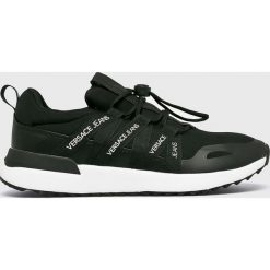 Versace Jeans - Buty. Czarne buty sportowe casual marki Versace Jeans, z gumy. Za 499.90 zł.