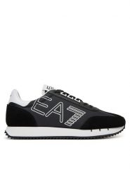 EA7 Emporio Armani Sneakersy X8X101 XK257 U448 Czarny. Czarne buty sportowe casual EA7 Emporio Armani, bez wzorów, ze skóry, bez zapięcia. Za 679.99 zł.