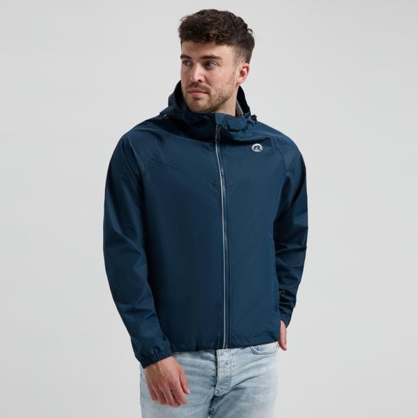 Kurtka przeciwdeszczowa Rogelli Commuter Core. Niebieskie kurtki Rogelli, m, bez wzorów, bez kaptura. W wyprzedaży za 204.00 zł.