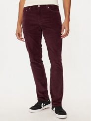 Levi's® Spodnie materiałowe 511™ 04511-6002 Bordowy Slim Fit. Czerwone spodnie materiałowe m, bez wzorów, z materiału. Za 259.99 zł.