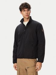 Napapijri Kurtka przejściowa Tundra NP0A8BA8 Czarny Regular Fit. Czarne kurtki Napapijri, m, bez wzorów, z syntetyku, bez kaptura. Za 789.99 zł.