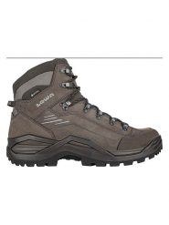 LOWA Skórzane botki trekkingowe "Renegade EVO GTX" w kolorze jasnobrązowym rozmiar: 42. Brązowe buty trekkingowe Lowa, bez wzorów, z gore-texu, bez zapięcia. Za 717.99 zł.