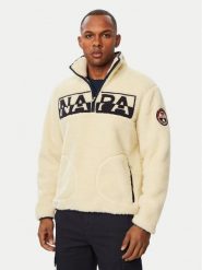 Napapijri Polar Archive NP0A8A8H Beżowy jasny Relaxed Fit. Brązowe bluzy z polaru Napapijri, m, bez wzorów, z polaru, bez kaptura. Za 879.99 zł.