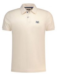 NEW ZEALAND AUCKLAND Koszulka polo w kolorze kremowym rozmiar: XL. Brązowe koszulki polo New Zealand Auckland, xl, bez wzorów, bez kołnierzyka, bez ramiączek. Za 161.95 zł.