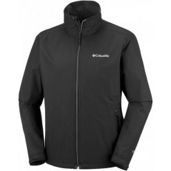 Columbia Męska Kurtka Bradley Peak, Czarny, S. Kurtki przeciwdeszczowe marki Columbia. W wyprzedaży za 309.00 zł.