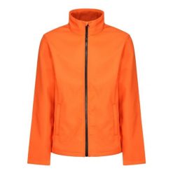 Kurtka softshell przeciwdeszczowa Regatta Ablaze. Brązowe kurtki Regatta, xl, bez wzorów, z dżerseju, bez kaptura. Za 135.99 zł.