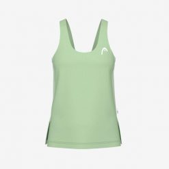 SPIRIT Tank Top Girls. Zielone bezrękawniki Head, bez wzorów, bez ramiączek, tenisowe. W wyprzedaży za 153.00 zł.