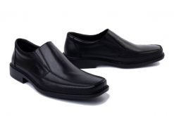 RIEKER B0873-00 black, półbuty męskie. Czarne eleganckie półbuty Rieker, bez wzorów, bez obcasa, bez zapięcia. Za 295.92 zł.