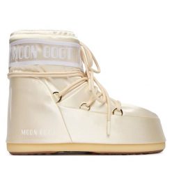 Śniegowce Moon Boot. Białe śniegowce Moon Boot, bez zapięcia. Za 759.00 zł.