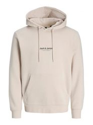 Jack & Jones Bluza w kolorze kremowym rozmiar: S. Brązowe bluzy Jack & Jones, s, bez wzorów, z kapturem. Za 92.86 zł.