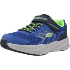 Buty SKECHERS MICROSPEC TREAD Niebieski. Niebieskie buty turystyczne Skechers, bez wzorów, z syntetyku, bez zapięcia, na fitness i siłownię. Za 245.99 zł.