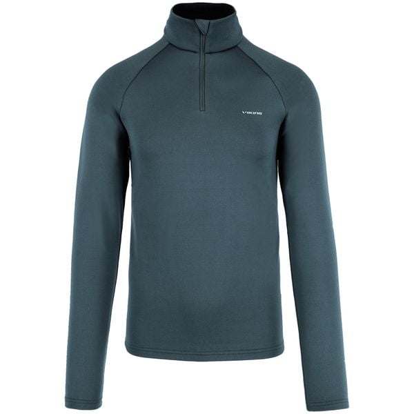 Bluza męska bez kaptura VIKING Jukon Half Zip. Niebieskie bluzy Viking, l, bez wzorów, z dzianiny, bez kaptura. Za 179.90 zł.