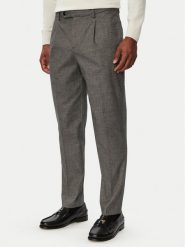 Tommy Hilfiger Spodnie materiałowe MW0MW45058 Szary Tapered Fit. Szare spodnie materiałowe Tommy Hilfiger, m, bez wzorów, z bawełny. Za 569.99 zł.