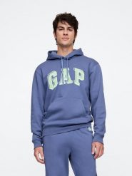 GAP Bluza w kolorze fioletowym rozmiar: M. Różowe bluzy GAP, m, bez wzorów, z kapturem. Za 88.43 zł.