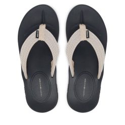 Japonki Tommy Hilfiger. Szare japonki Tommy Hilfiger, bez wzorów. Za 209.99 zł.