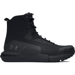 Buty trekkingowe męskie Under Armour Valsetz. Brązowe trekkingi Under Armour, bez wzorów, z materiału, za kostkę, bez zapięcia. Za 499.00 zł.