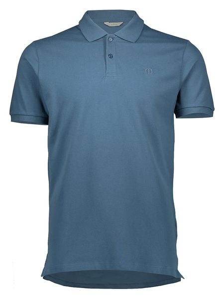 DSTREZZED Koszulka polo w kolorze niebieskim rozmiar: L. Niebieskie koszulki polo Dstrezzed, l, bez wzorów, z bawełny, bez kołnierzyka, bez ramiączek. Za 144.95 zł.