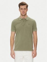 JOOP! Jeans Polo 15 JJJ-02Ambrosian 30045619 Zielony Modern Fit. Zielone koszulki polo JOOP! Jeans, l, bez wzorów, z bawełny, bez kołnierzyka, bez ramiączek. Za 269.99 zł.