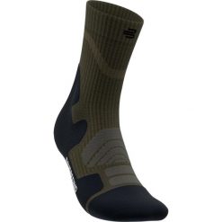 Skarpetki średniej wysokości z wełny merino Bauerfeind Merino. Zielone skarpety BAUERFEIND, bez wzorów, z wełny. Za 265.50 zł.