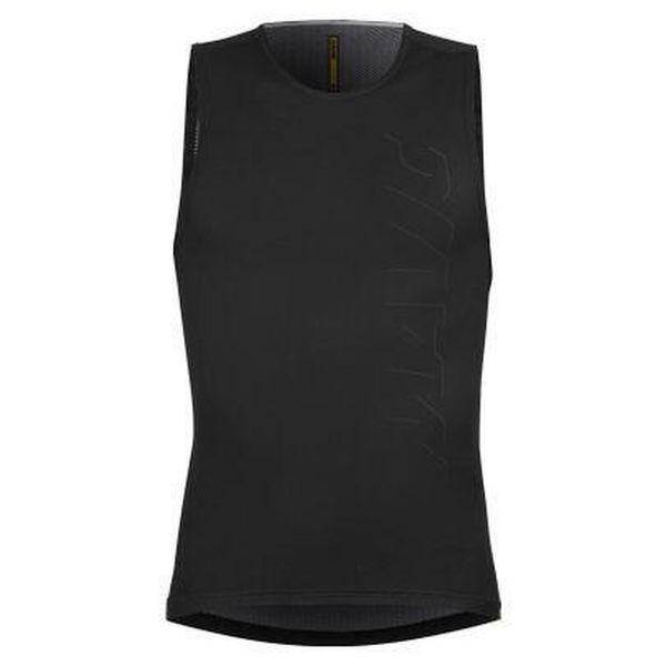 Tank top Mavic. Czarne bezrękawniki MAVIC, bez wzorów, bez kołnierzyka, bez ramiączek. Za 259.50 zł.