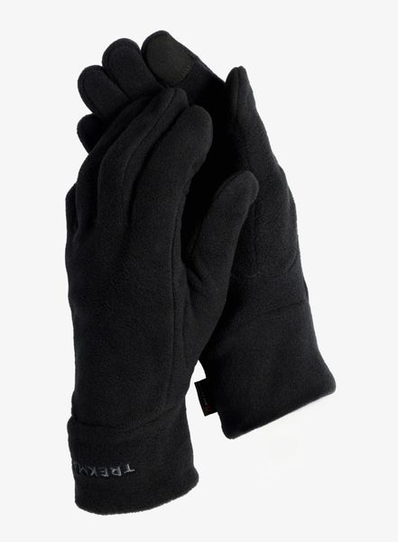 Rękawiczki polarowe Trekmates Annat Glove. Czarne rękawiczki TREKMATES, bez wzorów, z materiału. Za 74.79 zł.