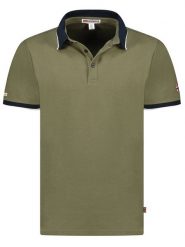 Geographical Norway Koszulka polo "Kara" w kolorze khaki rozmiar: L. Brązowe koszulki polo Geographical Norway, l, bez wzorów, z bawełny, bez kołnierzyka, bez ramiączek. Za 137.10 zł.