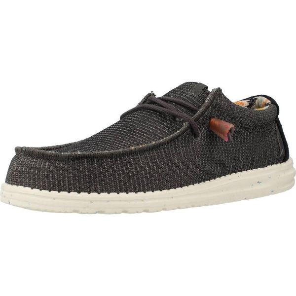 Buty HEY DUDE WALLY ECO SOX Szary. Szare buty turystyczne Hey dude, bez wzorów, z tkaniny, bez zapięcia, trekkingowe. Za 233.99 zł.