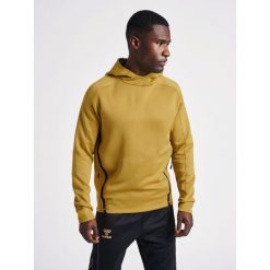 Bluza z kapturem Hummel Cima XK. Brązowe bluzy Hummel, s, bez wzorów, z kapturem. W wyprzedaży za 276.55 zł.