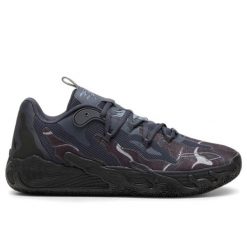 Buty halowe Puma Lamelo Ball Mb.03. Czarne buty do koszykówki Puma, bez zapięcia, do koszykówki. Za 734.00 zł.