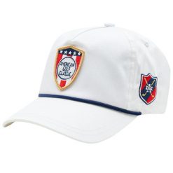 Czapka z daszkiem męska Lightweight Rope American Golf Classic Cap. Białe czapki z daszkiem AMERICAN CLASSIC, bez wzorów, z bawełny. Za 99.99 zł.