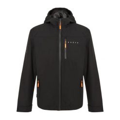 Kurtka przeciwdeszczowa męska KADVA Forest. Czarne kurtki KADVA, m, bez wzorów, bez kaptura. Za 169.99 zł.