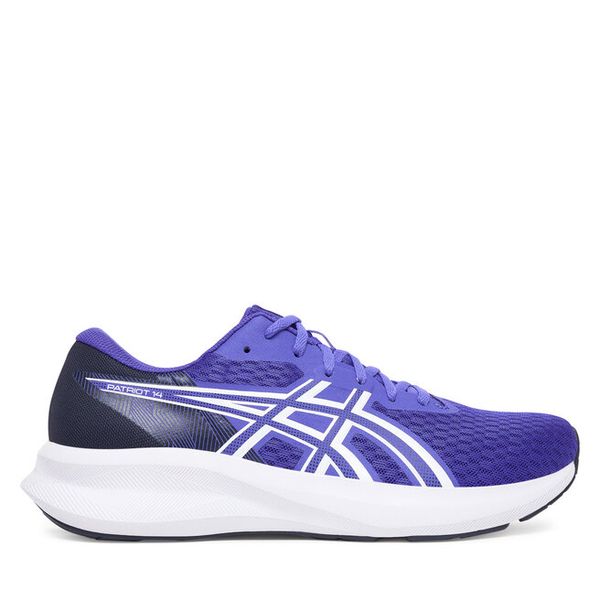 Buty do biegania Asics. Niebieskie buty do biegania ASICS, bez wzorów, bez zapięcia, do biegania. Za 249.99 zł.