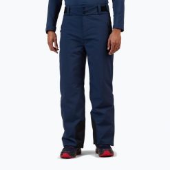 Spodnie narciarskie męskie Rossignol Strawpile Insulated Pant Dark Navy - M. Niebieskie spodnie narciarskie i snowboardowe Rossignol, l, bez wzorów, narciarskie. Za 649.00 zł.