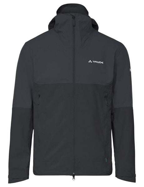 Kurtka Hardshell M Simony 2,5L Jacket V. Czarne kurtki Vaude, l, bez wzorów, z hardshellu, bez kaptura. Za 989.00 zł.