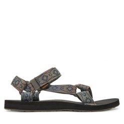 Sandały Teva. Szare sandały Teva, bez zapięcia. Za 249.99 zł.