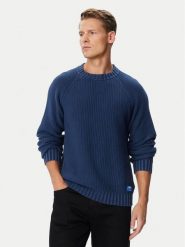 HUGO Sweter Sondye 50571274 Granatowy Oversize. Niebieskie swetry rozpinane Hugo, m, bez wzorów, z bawełny, bez kołnierzyka, bez ramiączek. Za 599.99 zł.
