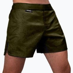 Spodenki treningowe męskie Hayabusa Hex Mid-Thigh. Zielone krótkie spodenki sportowe HAYABUSA, m, bez wzorów. Za 359.99 zł.