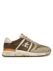Premiata Sneakersy LANDER VAR 7206 Brązowy. Brązowe buty sportowe casual Premiata, bez wzorów, ze skóry, bez zapięcia. Za 879.99 zł.