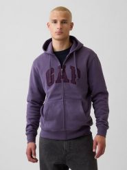 GAP Bluza w kolorze fioletowym rozmiar: S. Różowe bluzy GAP, s, bez wzorów, bez kaptura. Za 134.95 zł.