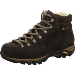 Buty GORE-TEX męskie Zamberlan New Trail Lite Evo GTX. Brązowe buty turystyczne Zamberlan, bez wzorów, z gore-texu, bez zapięcia, trekkingowe, gore-tex. Za 1,059.60 zł.