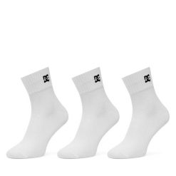 Skarpety długie DC Shoes. Białe skarpety DC Shoes, bez wzorów. Za 44.99 zł.