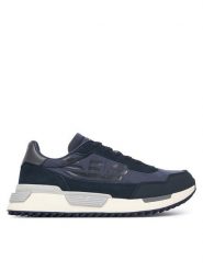 EA7 Emporio Armani Sneakersy 7X000874 AF28089 MB784 Granatowy. Niebieskie buty sportowe casual EA7 Emporio Armani, bez wzorów, ze skóry, bez zapięcia. Za 864.99 zł.