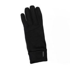 Rękawiczki Powtarzalny Nadruk. Czarne rękawiczki Quiksilver, bez wzorów. Za 181.99 zł.