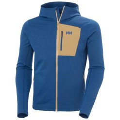 Polar z kapturem Helly Hansen Versalite. Niebieskie bluzy z polaru Helly Hansen, bez wzorów, z polaru, z kapturem. Za 513.00 zł.